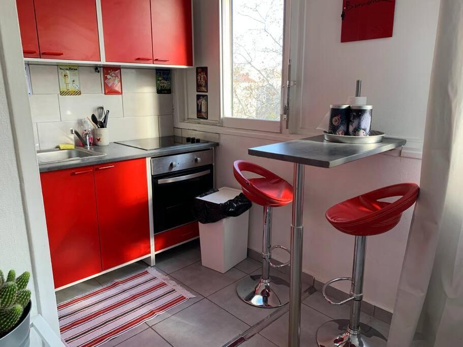 Apartament Parking Prive,T1 Bis, 10Mn Lyon Centre Villeurbanne Zewnętrze zdjęcie
